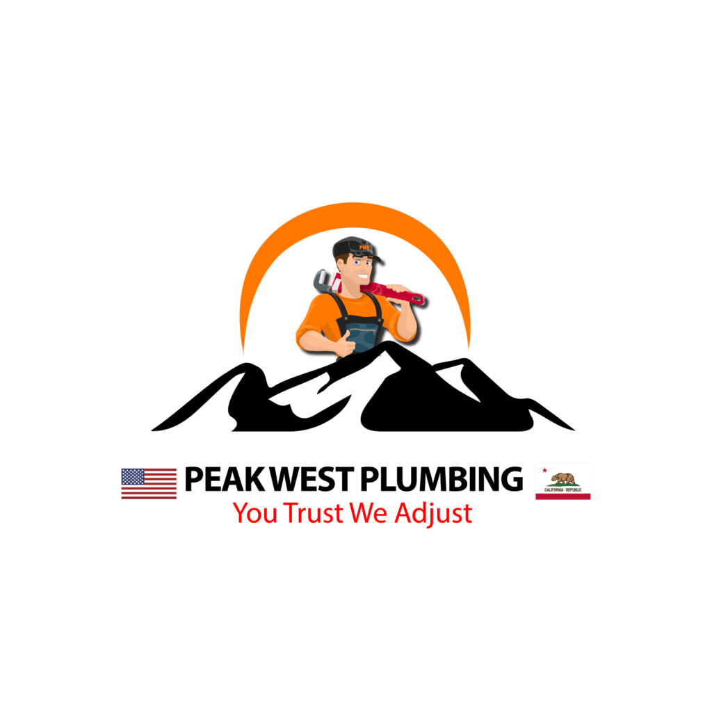 logo peak west plumbing transparent